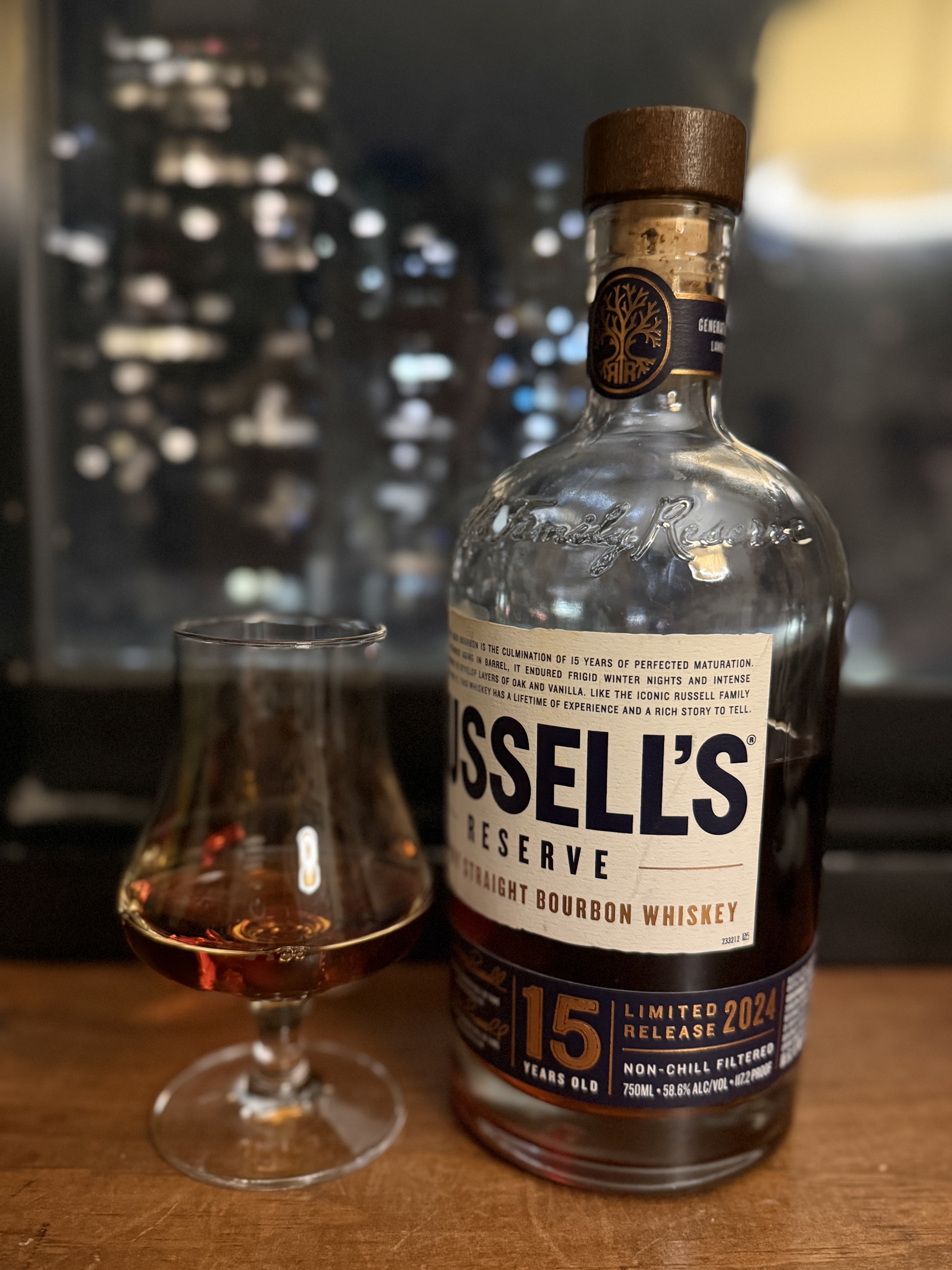 Russell's Reserve 15 Year Bottle